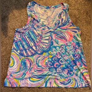 Colorful Lily Pulitzer Sleeveless Top